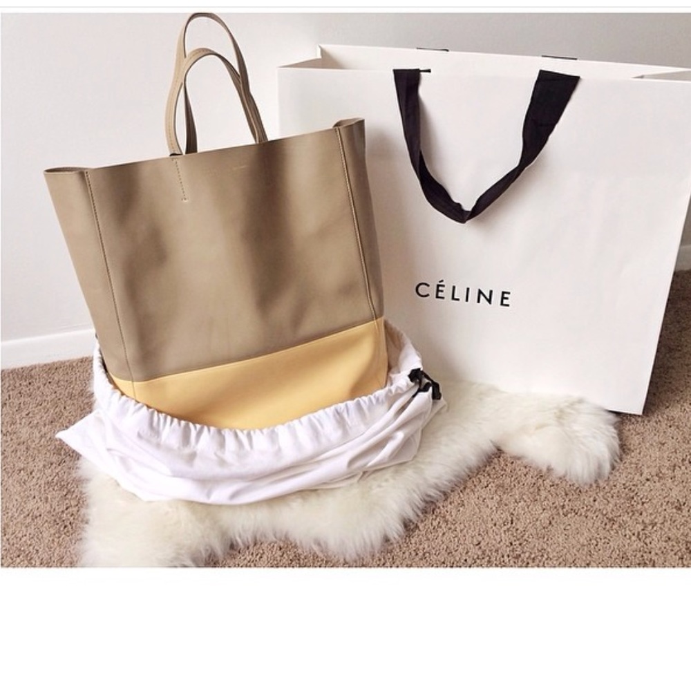 「SOLD to Fashionphile」Celine Cabas tote vertical